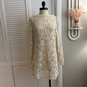 Lace Crochet Tunic